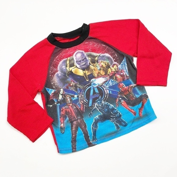 Marvel boys pajama top - Picture 1 of 4